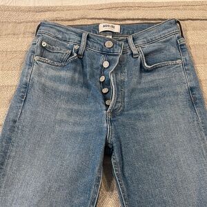 AGOLDE‎ Nico High Rise Slim Fit Jeans in Embark